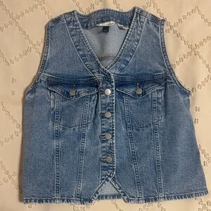 Universal Thread Light Blue Denim Vest